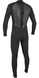 ONeill Reactor II 32mm Back Zip Wetsuit BLACK 5040 Back.1000x2000