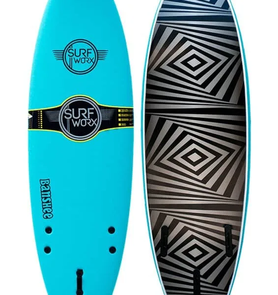 60 surfworx banshee hybrid blue